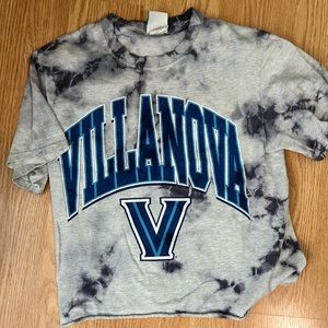Villanova tailgate tie dye tee